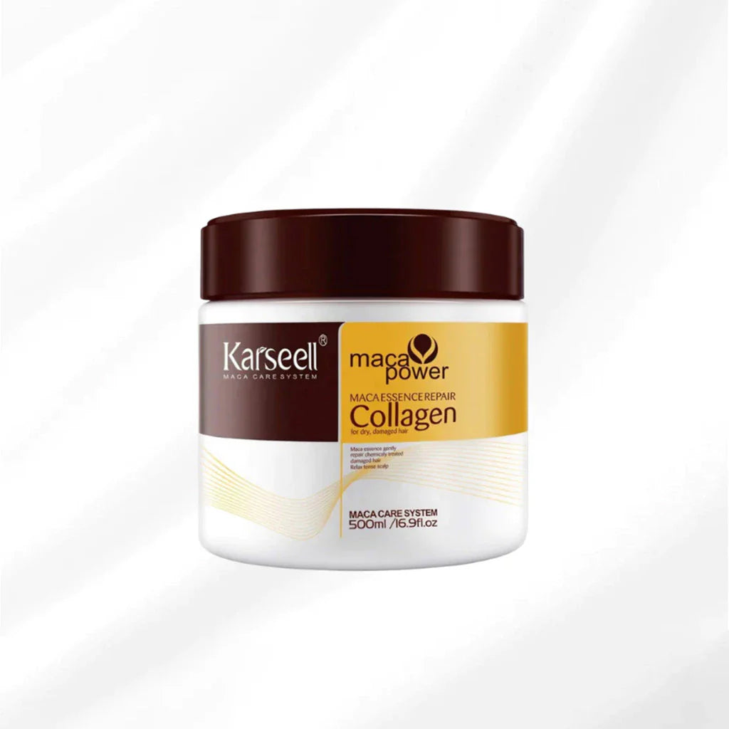 Kit Máscaras Capilar Karseell Collagen Tratamento Capilar Original - 500gr
